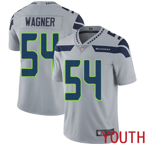 Seattle Seahawks Limited Grey Youth Bobby Wagner Alternate Jersey NFL Football #54 Vapor Untouchable